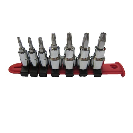 Toolsol Torx Extractor Bits (7pcs Set) For Damaged Fasteners 1010827